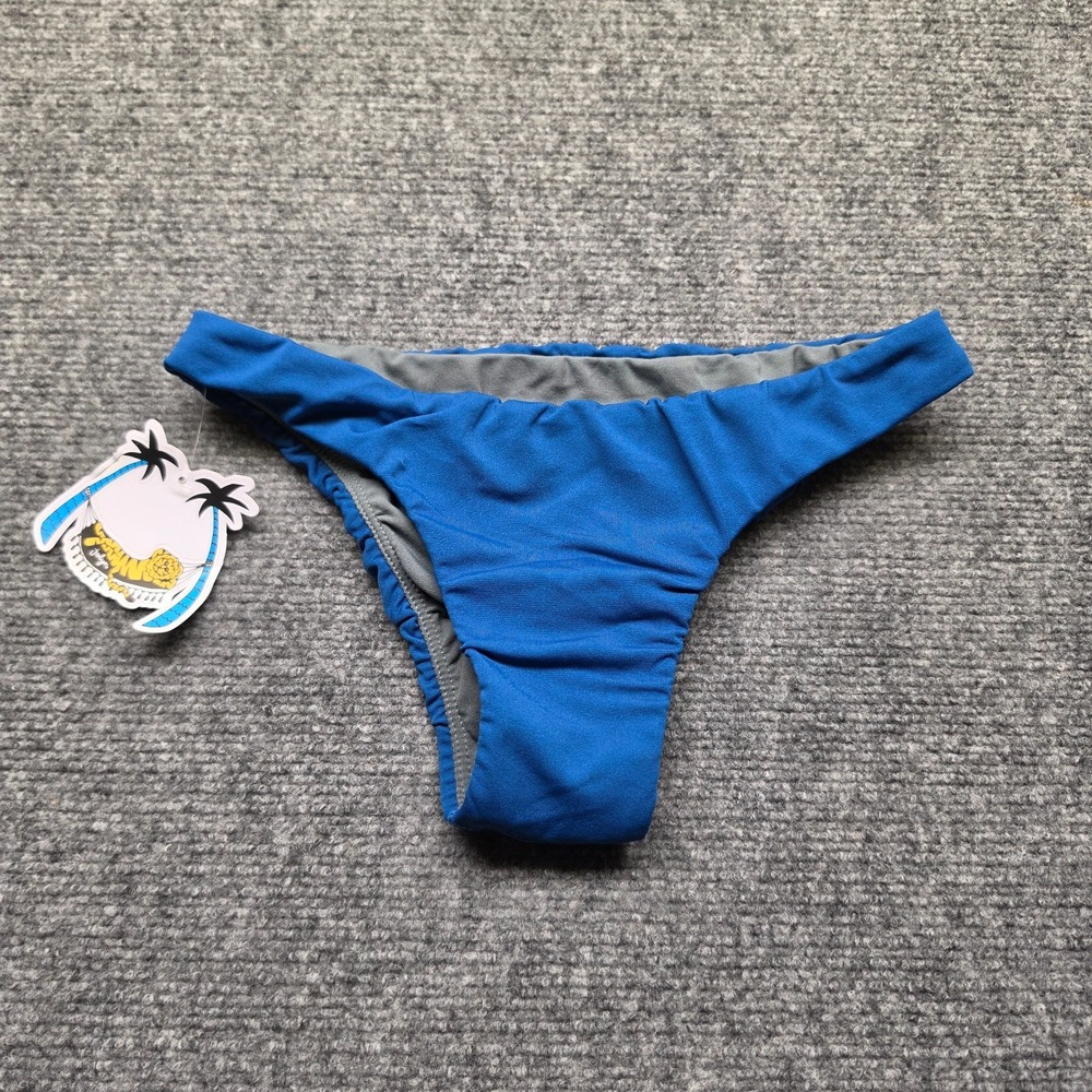Jolyn Hermosa Bikini Swim Bottoms Size Medium M Royal Blue Swimwear Vollyball